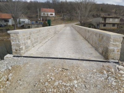 SANACIJA GORNJEG MOSTA NA RIJECI ZRMANJI U ŽEGARU